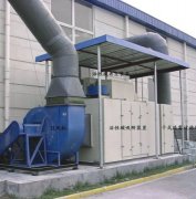 Shunde earth paint exhaust gas treatment project